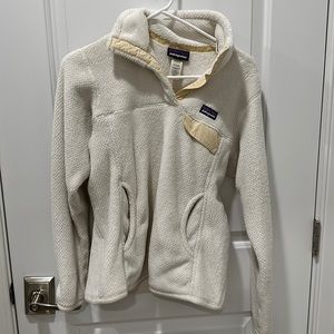 Patagonia white pullover